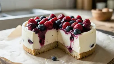 Zdravý cheesecake bez cukru a mouky - ilustrační foto