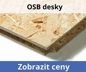 Desky z OSB s cenami pro základovou desku