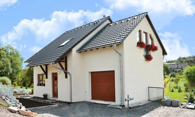 Novostavba rodinného domu do 40 m2 s garáží